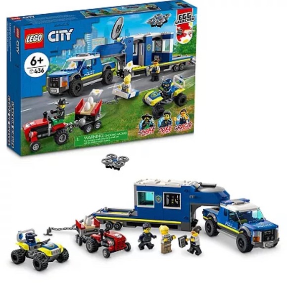 Lego Other - Lego City: police Mobile Command truck